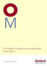 TEMPLETON FOUNDATION 2010